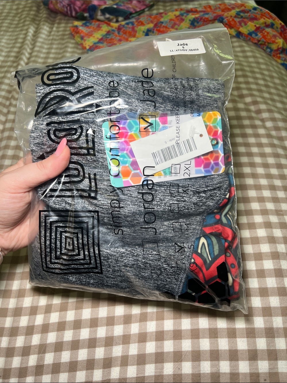 Bundle of 4 LuLaRoe Jordan Leggings - Picture 5 of 6